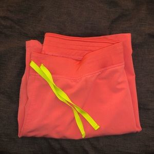 Figs hot coral or neon coral.